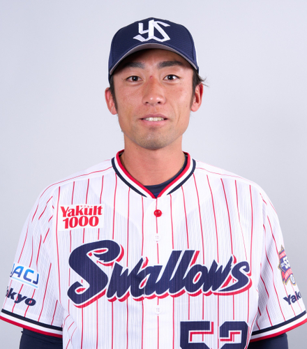 尾仲祐哉 選手 (C)ヤクルト球団