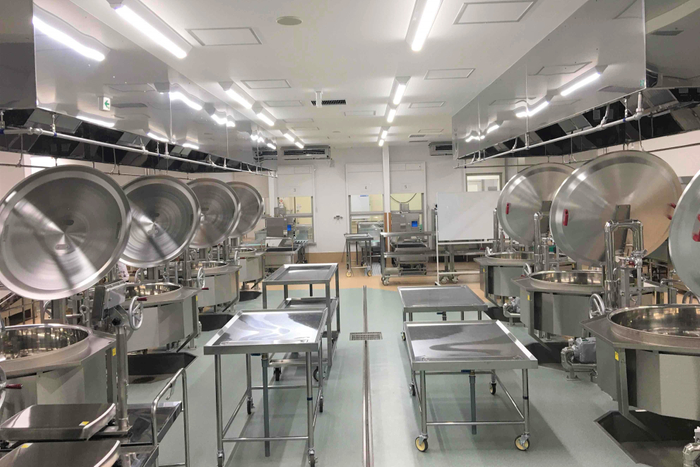 町田忠生小山エリア中学校給食センター　内観