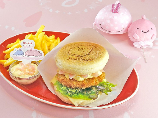 【岩下の新生姜じんべえさん】 岩下の新生姜メンチカツマフィン（ポテトセット）