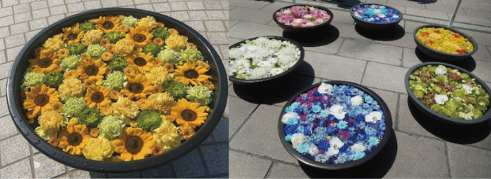 花手水鉢（イメージ）