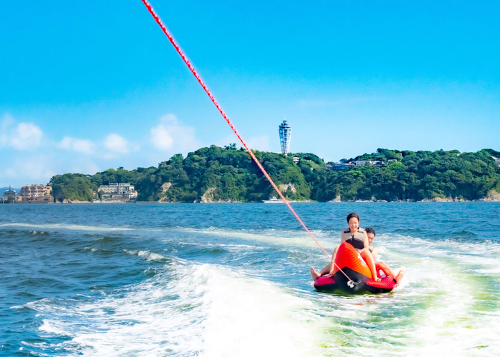江ノ島の景色を眺めながらスリルを味わう