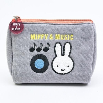 ミッフィーMUSICシリーズのポーチ