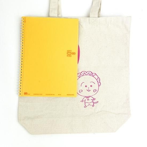 コジコジのシンプルデザインのトートバッグ