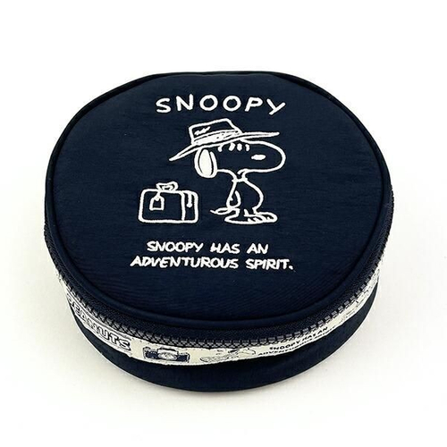 スヌーピーのシンプルなコスメポーチ