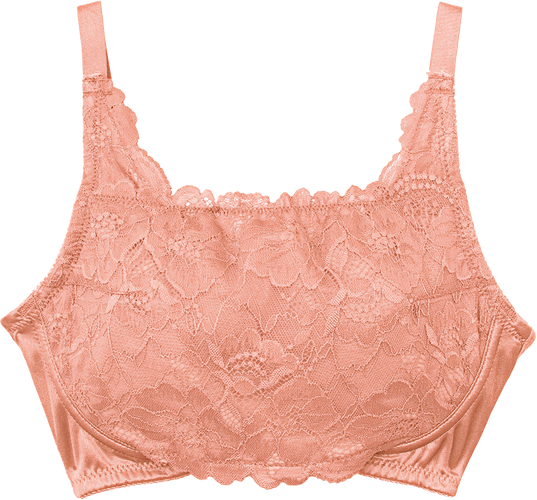 ルルスマートブラ　コーラルオレンジ