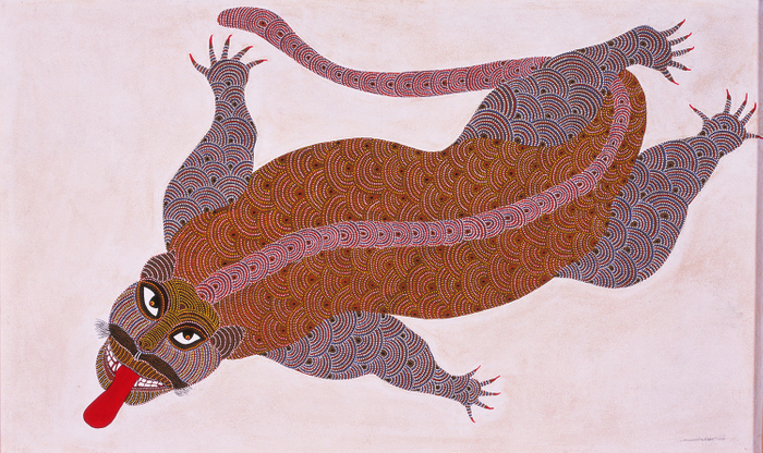 Photo.08　虎(1999年　95&times;157cm) ジャンガル・シン・シュヤム 