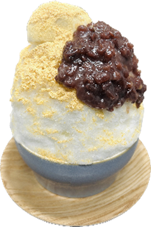 きなことミルクの金時氷