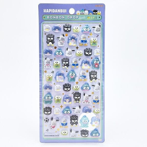 サンリオの透明感あるボンボンドロップシール