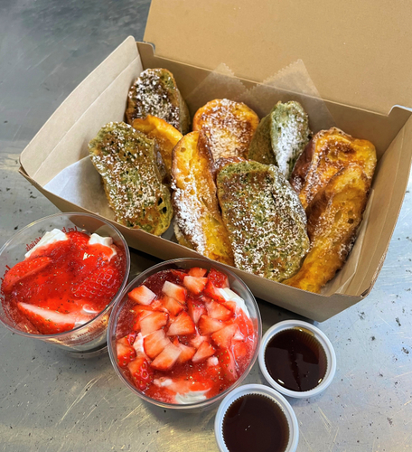 ベーカリーレストランサンマルク 窯焼きフレンチトーストとたっぷりいちご
