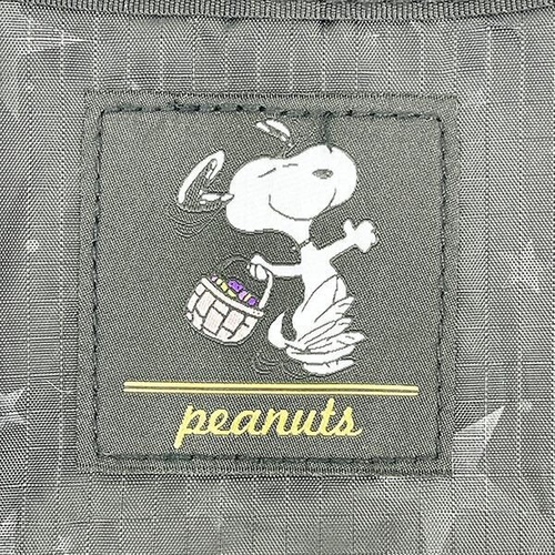 スヌーピーのシンプルな折りたたみエコバッグ