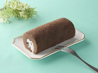 パキパキ食感のチョコミントロール イメージ画像