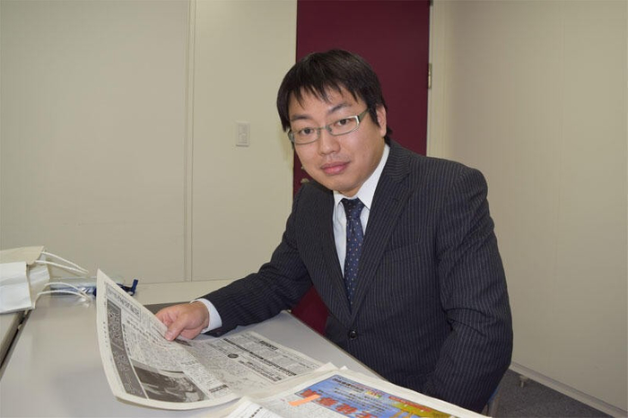 本社・鉄道ロジスティクス本部時代の伊藤さん（2015年）