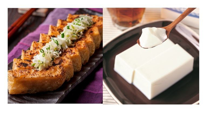 油揚げ、ミルクヨーカン