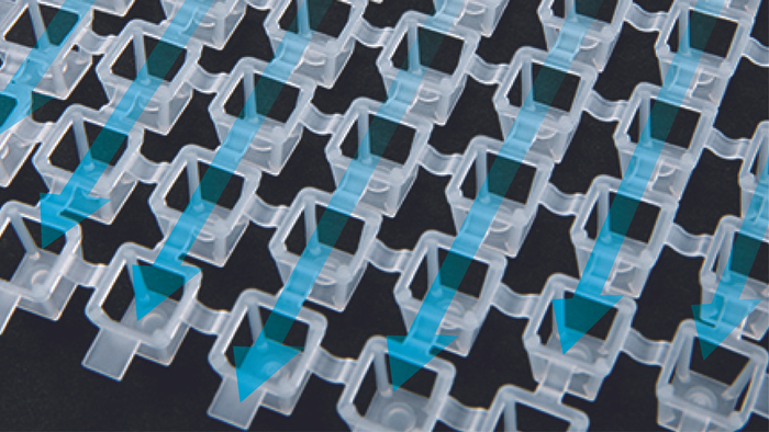 立体メッシュ構造のスーパースペーサー(特許取得済)