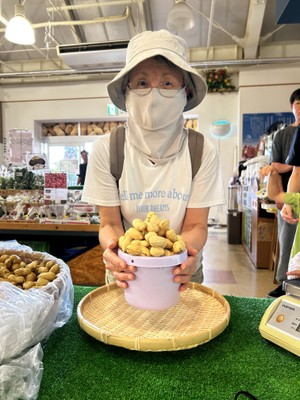 旬!生落花生 バケツ詰め放題