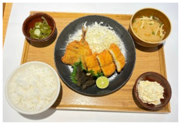 徳島のハモフライ定食