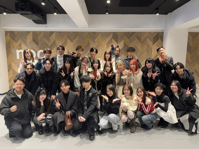 BUZZ PRODUCTION所属生徒が出演するランウェイリハーサル時の写真