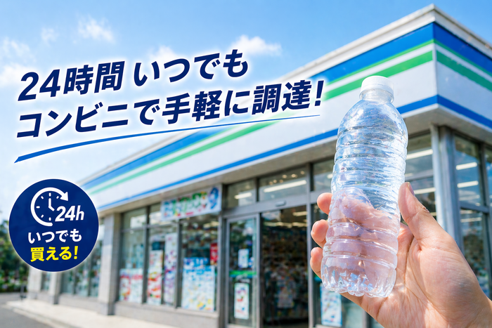 コンビニで手軽に調達