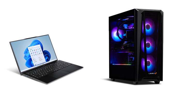 最新パソコン(iiyama PC)・ゲーミングPC（LEVEL&infin;）