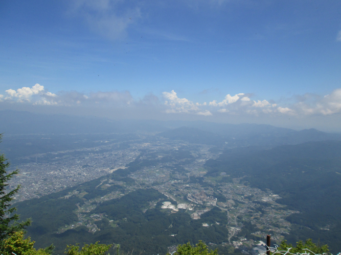 武甲山 山頂からの眺望