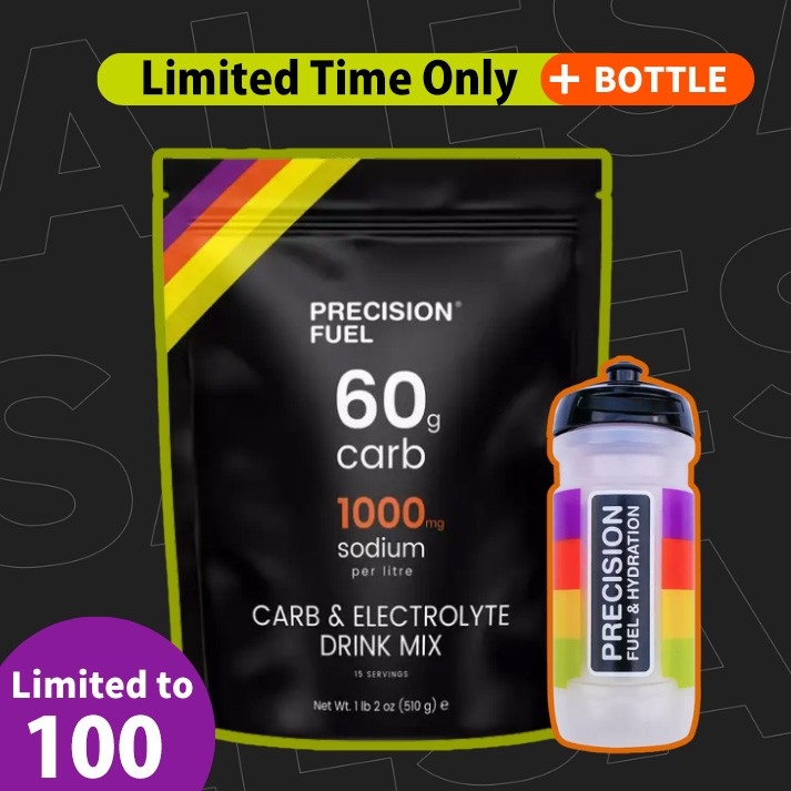 カーボ&電解質ドリンクミックス購入で500ml PF&Hボトルプレゼント!