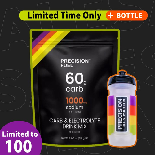 カーボ＆電解質ドリンクミックス購入で500ml PF&Hボトルプレゼント！