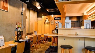WHY BEER?店内