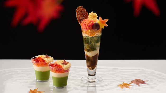 Twitter投稿用 紅葉&times;抹茶メニュー