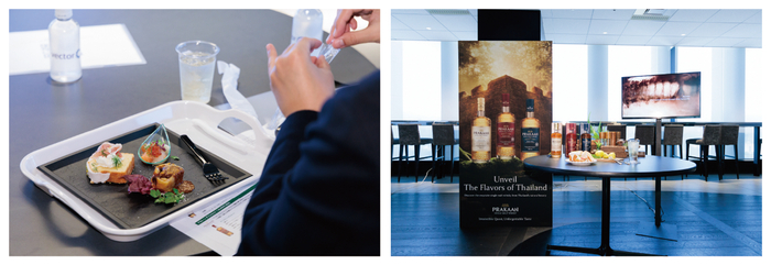 ペアリングメニュー・展示風景