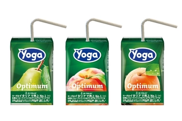 イタリア売上No.1(※)のフルーツドリンク「YOGA(ヨーガ)」 新たに紙パックシリーズを発売