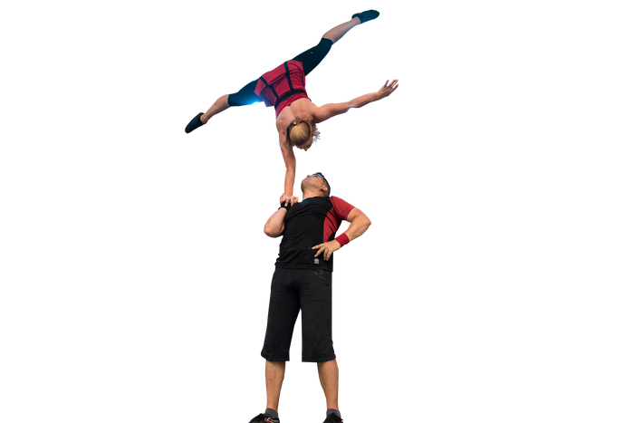 ▲The Street Circus アクロバット等 