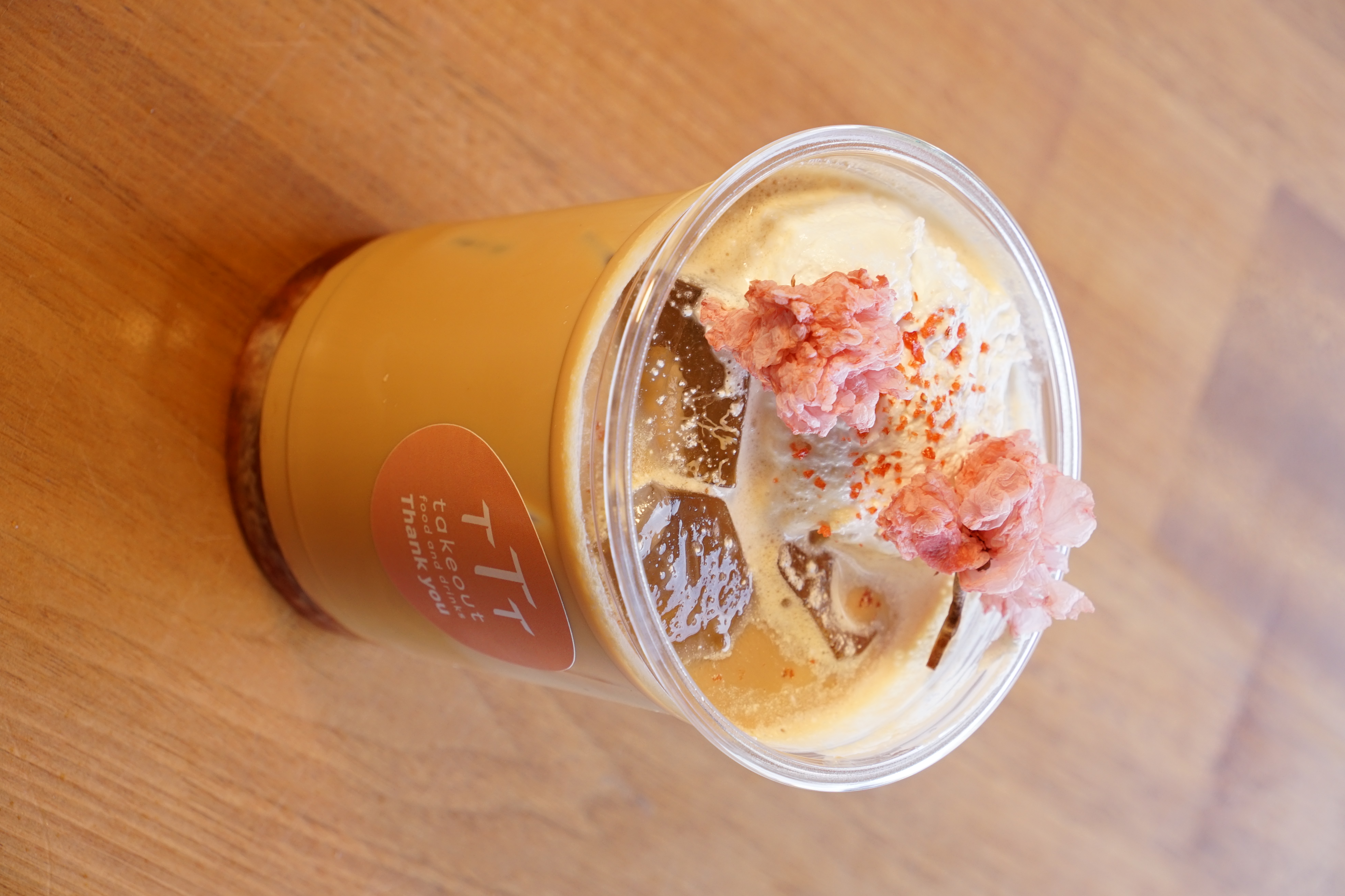 桜ミルクティー