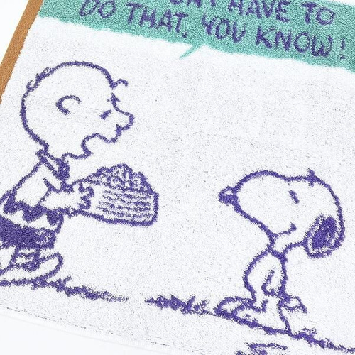 スヌーピーのミニタオル