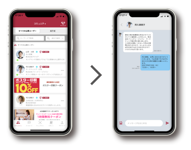コミュニティ（すべての公開ユーザー）