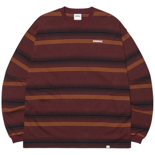 NM STRIPED LONG SLEEVE TEE 12,100円(税込)