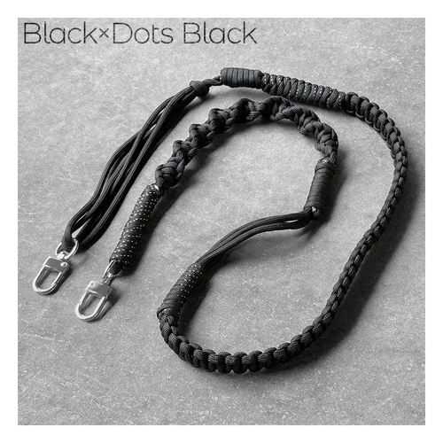 ブラック&times;ドットブラック