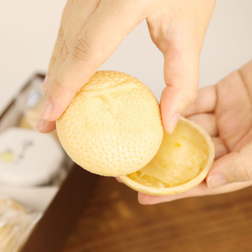 手づくり柚子もなか 3