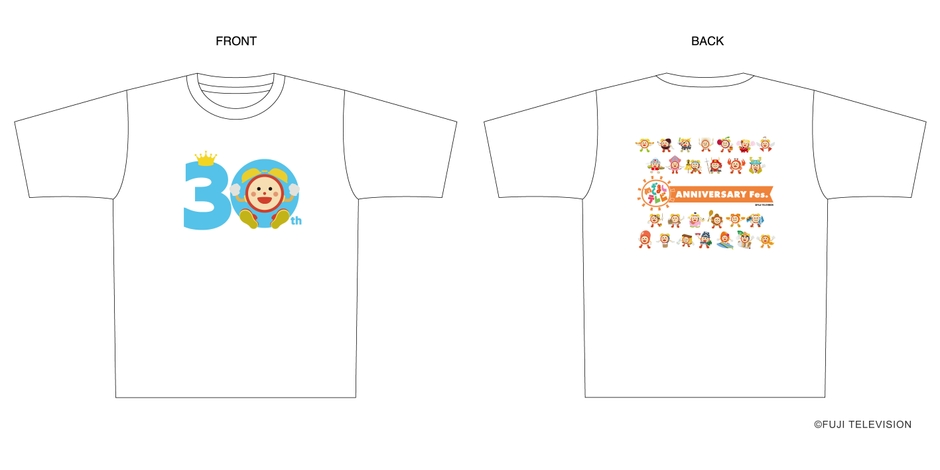 めざましテレビ30周年フェスグッズ_Tシャツ