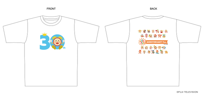 めざましテレビ30周年フェスグッズ_Tシャツ