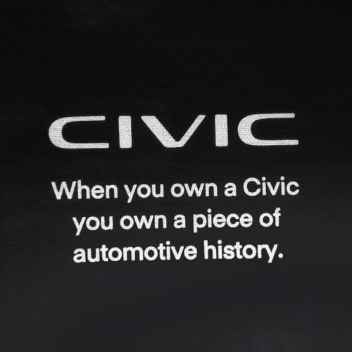2401HD41-07 シビック Honda CIVIC HISTORY Tシャツ
