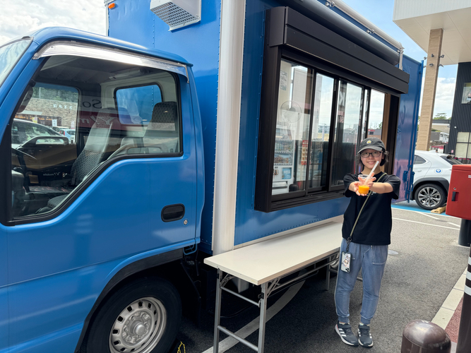 2024年夏初めてのマンゴーシェイク販売