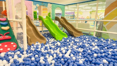 二階建て巨大ジャングルジム