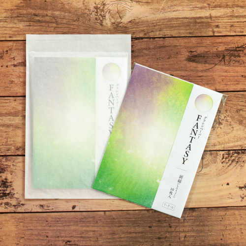 グラスパックのアイテムの透過性(グラシン紙&times;グラシン紙)