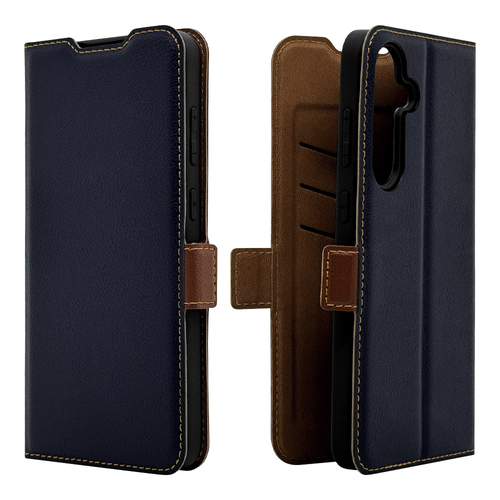 ネイビー&times;ブラウン