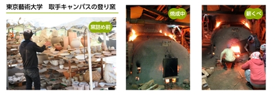 東京藝術大学　取手キャンパスの登り窯