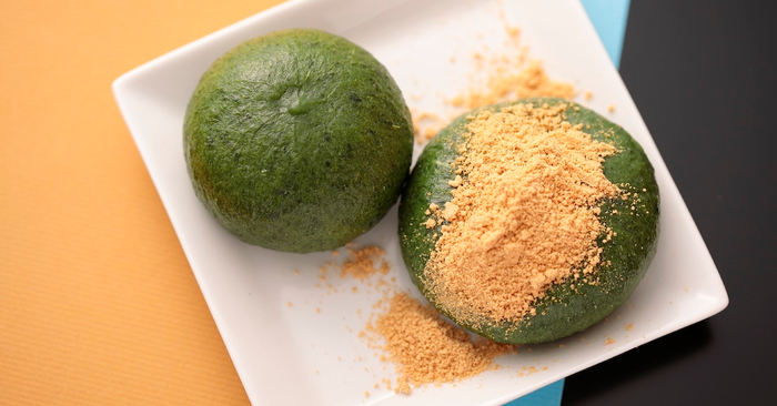 草もち(小倉あん＆黒蜜きな粉）