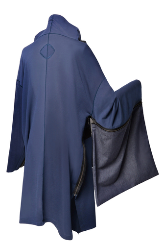 クッションカバーをキモノ袖として使用した例(背面)2