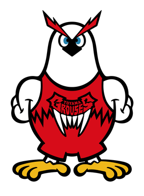 マスコットキャラクターのグラッキー