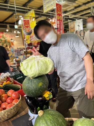419と夏野菜のバケツに積み放題