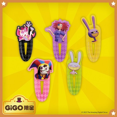 ▲アメイジング デジタル サーカス ヘアクリップ 全5種